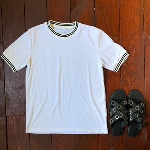 White Vintage Style T-Shirt